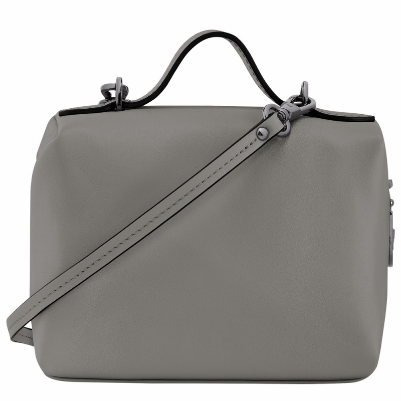 Grey Longchamp Le Pliage Xtra XS Vanity Women's Crossbody Bags
